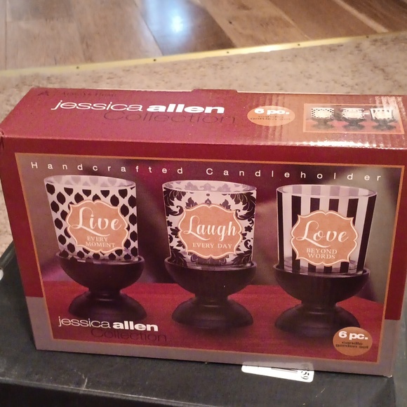 6 piece candle holder - Picture 1 of 2